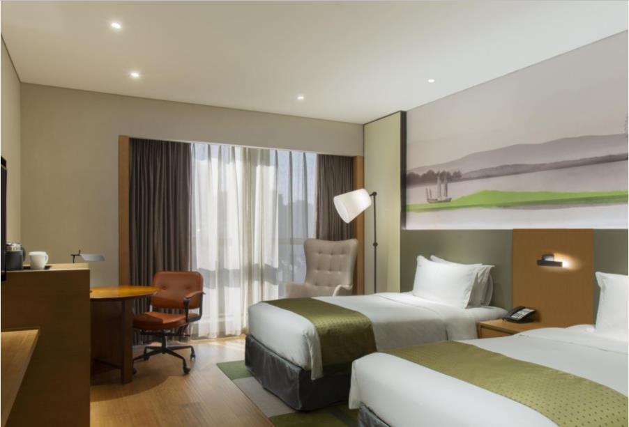Holiday Inn & Suites Tianjin Downtown By Ihg,Tianjin Drum Tower,Joycity Shopping Mall,Tianjin Ancient Cultural Street,Haihe River,The Porcelain House,Convenient Access To Tianjin Binhai International Airport Eksteriør billede