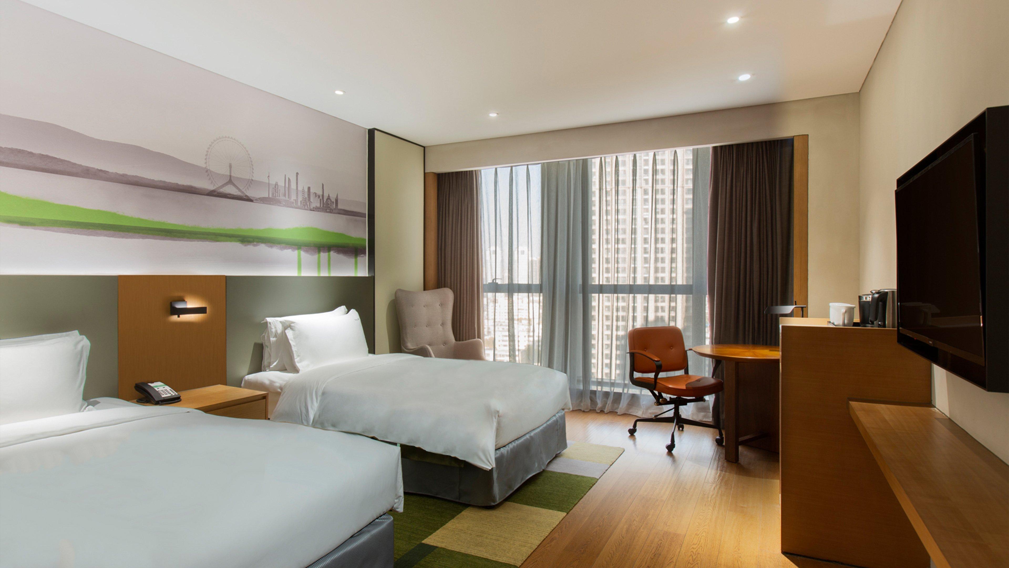 Holiday Inn & Suites Tianjin Downtown By Ihg,Tianjin Drum Tower,Joycity Shopping Mall,Tianjin Ancient Cultural Street,Haihe River,The Porcelain House,Convenient Access To Tianjin Binhai International Airport Eksteriør billede