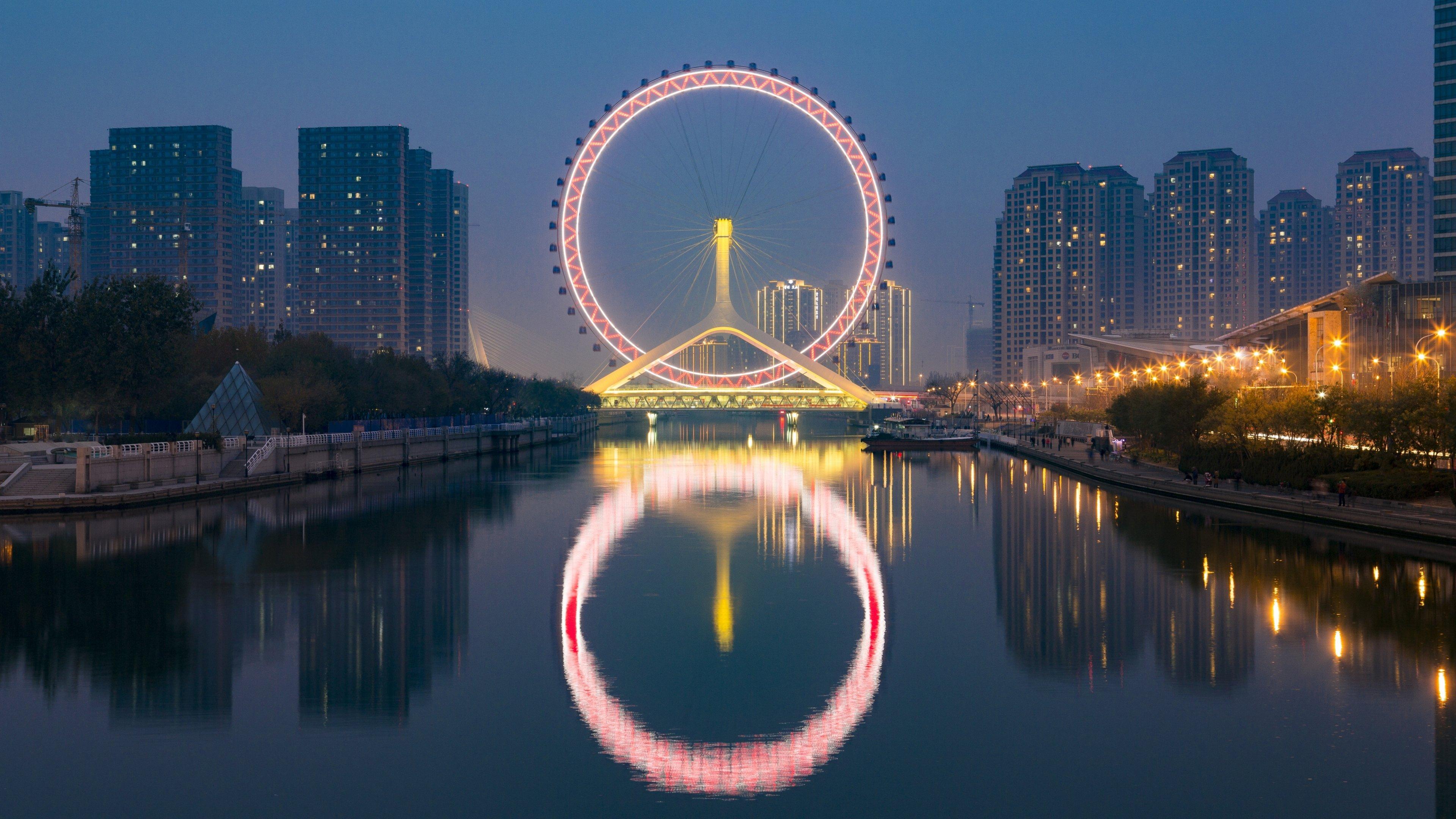 Holiday Inn & Suites Tianjin Downtown By Ihg,Tianjin Drum Tower,Joycity Shopping Mall,Tianjin Ancient Cultural Street,Haihe River,The Porcelain House,Convenient Access To Tianjin Binhai International Airport Eksteriør billede