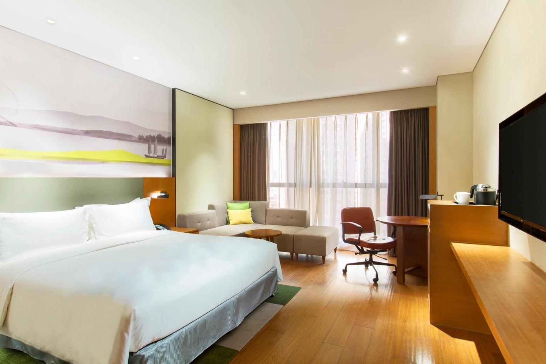 Holiday Inn & Suites Tianjin Downtown By Ihg,Tianjin Drum Tower,Joycity Shopping Mall,Tianjin Ancient Cultural Street,Haihe River,The Porcelain House,Convenient Access To Tianjin Binhai International Airport Eksteriør billede
